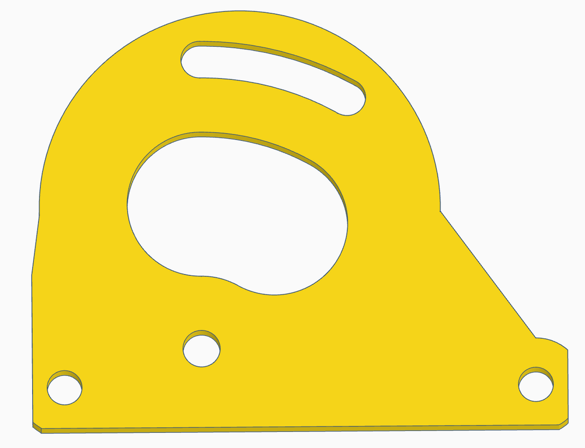 123-128 EZ Motor Plate