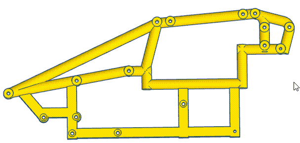 101-700 Wingless Sprint Body Cage