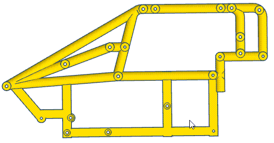 101-920 Midget Style Body Cage