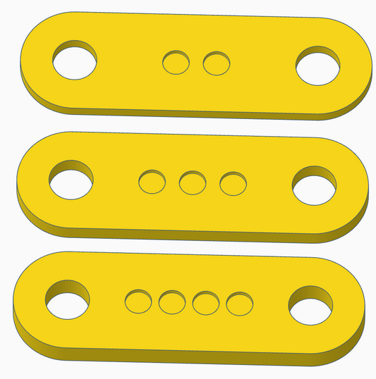 123-126 Rear Ride Height Shim Set (2 sets)