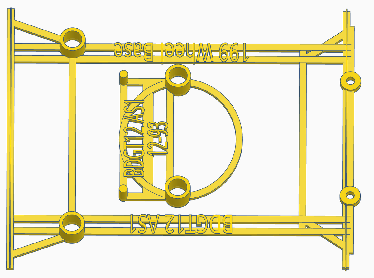123-993 GT Body Template
