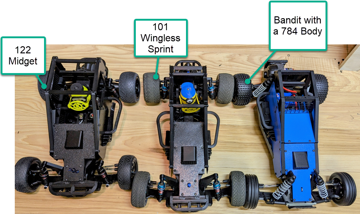 101-920 Midget Style Body & Cage Combo