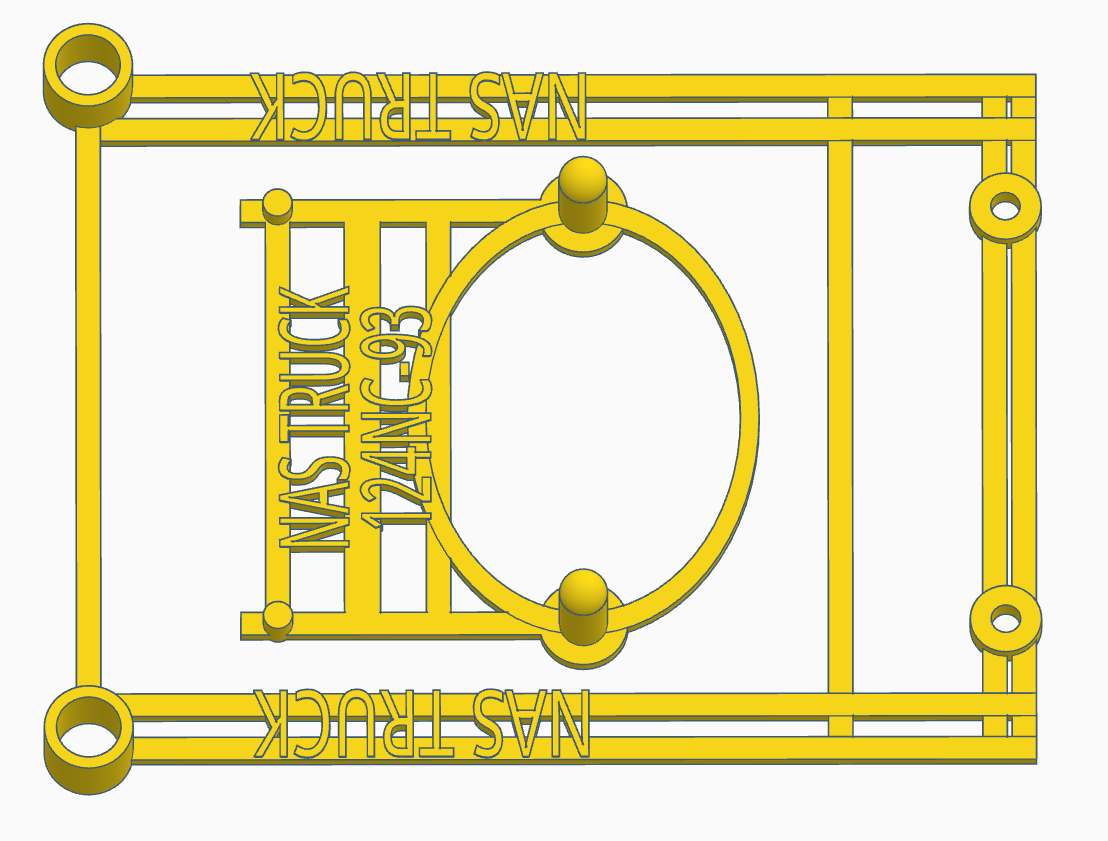 123-993 NAS-TRUCK Body Template