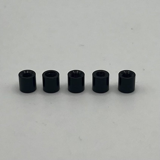 Aluminum Shock Cap Bushings - M3x5x5 TSO (5 pcs)