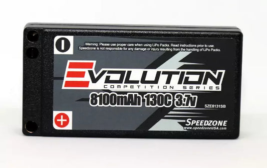 SpeedZone Evolution 3.7v 1s 8100 mAh 130C LiPo Battery